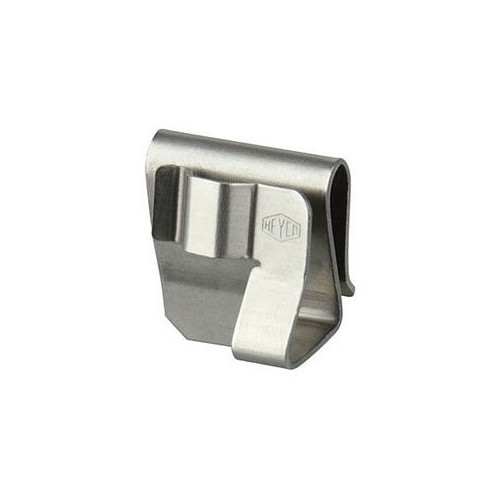 Heyco S6446, 1-Wire (0.20″-0.33″ each), Stainless Steel, 90D, Cable Clip, 7pc