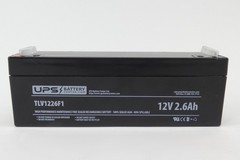 UPS Battery Center TLV1226F1 Rechargeable Battery 12V 2.6Ah – NEW Surplus!