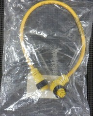 BradConnectivity 1300101178 5P M/F ST/90 1.5` 18/5 AWG PVC Cord 115021A03F015