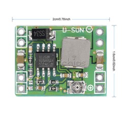 10PCS Mini 3A DC-DC Converter Step Down Module Adjustable 3V 5V 16V Power For RC