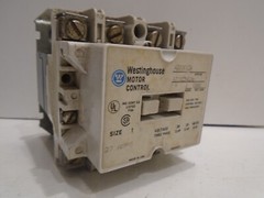 WESTINGHOUSE A201K1CA MODEL J CONTACTOR 27A SIZE 1 CONTACTOR NON-REVERSING 120V