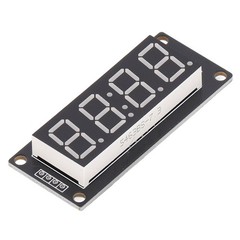 0.56in LED Disp Module 4 Digit 7 Segment Digital Tube Clock Module With Pin