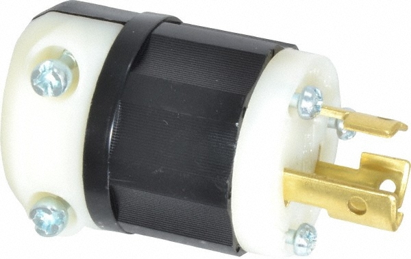 Leviton 277 VAC, 15 Amp, L7-15P Configuration, Industrial Grade, Self Groundi…