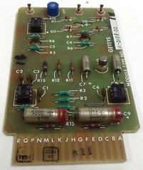 GETTYS, AC SERVO CONTROL CARD, 11-0108-00, 11-0108-101, REV. C