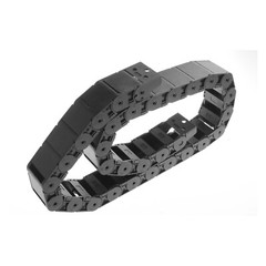 2× R38 18mm x 37mm 1 Meter Plastic Semi Closed Cable Long Drag Chain Carrier