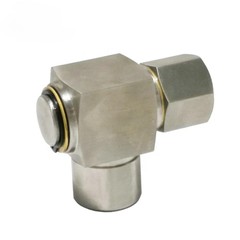 Rectangular High Pressure Stainless Steel Universal Hydraulic Rotary Joint