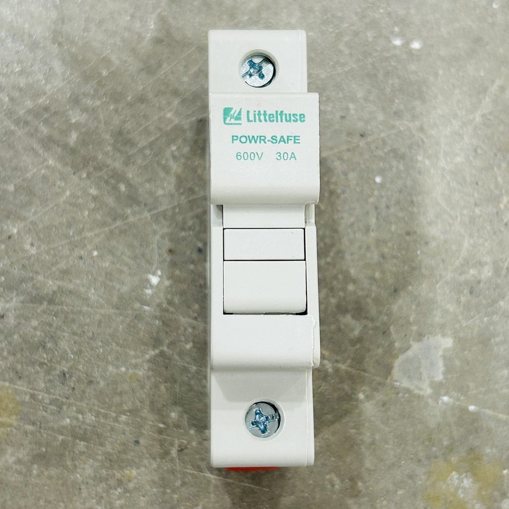 Littelfuse LPSM CH 30A 600V Midget Powersafe 1P Fuse Holder LPSM0001Z CH