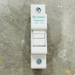 Littelfuse LPSM CH 30A 600V Midget Powersafe 1P Fuse Holder LPSM0001Z CH