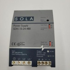 SOLA POWER SUPPLY SDN 10-24-480
