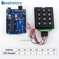 5/10PCS 12 Keys 4 x 3 Matrix Array Keypad Switch Keyboard Module for Arduino MCU