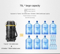 Industrial Vacuum Cleaner: High-Power, High-Suction Commercial Wet/Dry Vacuum