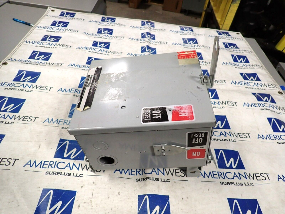 GE SL41EBG 15A 240V 3PH 4W Breaker Type Bus Plug For Use W TEB Breakers