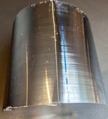 Silicon Si Crystal Ingot Wafer Material 14lbs 13oz. 6” tall x 6” diameter