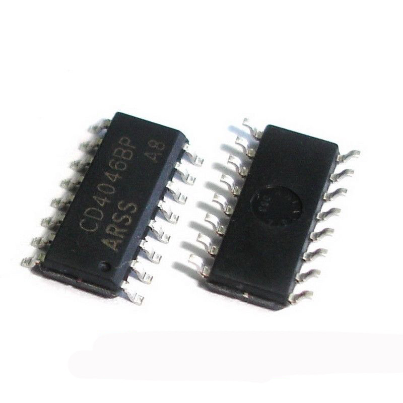 100 Pcs CD4046BP SOP-16 CD4046 Cmos Phase-Locked Loop✦Kd