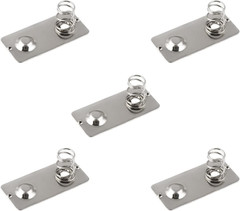 20Pcs Battery Springs AA Metal Contact Plate Replacement Positive to Negative Co