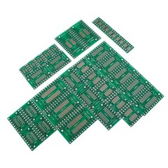 35PCS Double-Sided PCB Kit SMD to DIP Adapter SOP8 SOP16 SOP20 SOP24 Board
