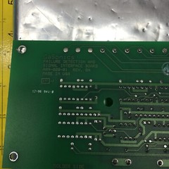 GASONICS A90-028-01 PCB INTERFACE, A89-028-01 FAILURE DETECTION AND, 130591