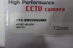 Kt&c KPC-EW230NUWX High Performance Cctv Camera 12mm Black 12v-dc