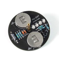 1-10X LED Rotating Gyro Flashing Light DIY Kit DIY Electronic Soldering Practice