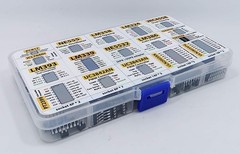 IC Chip Assortment 150pcs Opamp Oscillator PWM NE555 LM358 LM393 Sockets