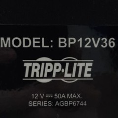 Tripp Lite BP12V36 Replacement Battery 12VDC, 36Amp, 6.50in x 8.75in x 10.0in