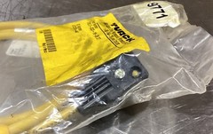 TURCK TIS 2-C523-1M-SB 3T SOLENOID QUICK DISCONNECT W/ LED