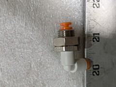 SMC Bulkhead Elbow Fitting 1/8in Pneumatic Industrial Automation Module 2/ORDER