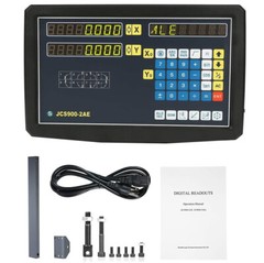 Precision 1μm Linear Scale DRO 2/3 Axis Digital Readout Glass Encoder Lathe Mill