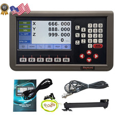 3 Axis DRO LCD Screen Metal Shell Digital Readout Display for Bridgeport Mill