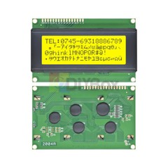 LCD 20×4 LCD1602/2004A I2C YELLOW/BLUE Display Module LED Backlight 5V Board New
