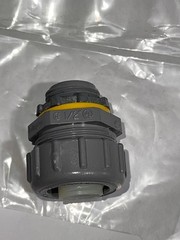 Arlington NMLT50, 1/2″, UV Rated Plastic, Straight, Liquid Tight Connector, 1pc