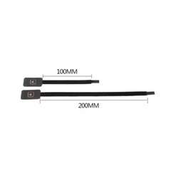 1 Key Single Button Membrane Switch Line Length 100mm 200mm Thin film Switch
