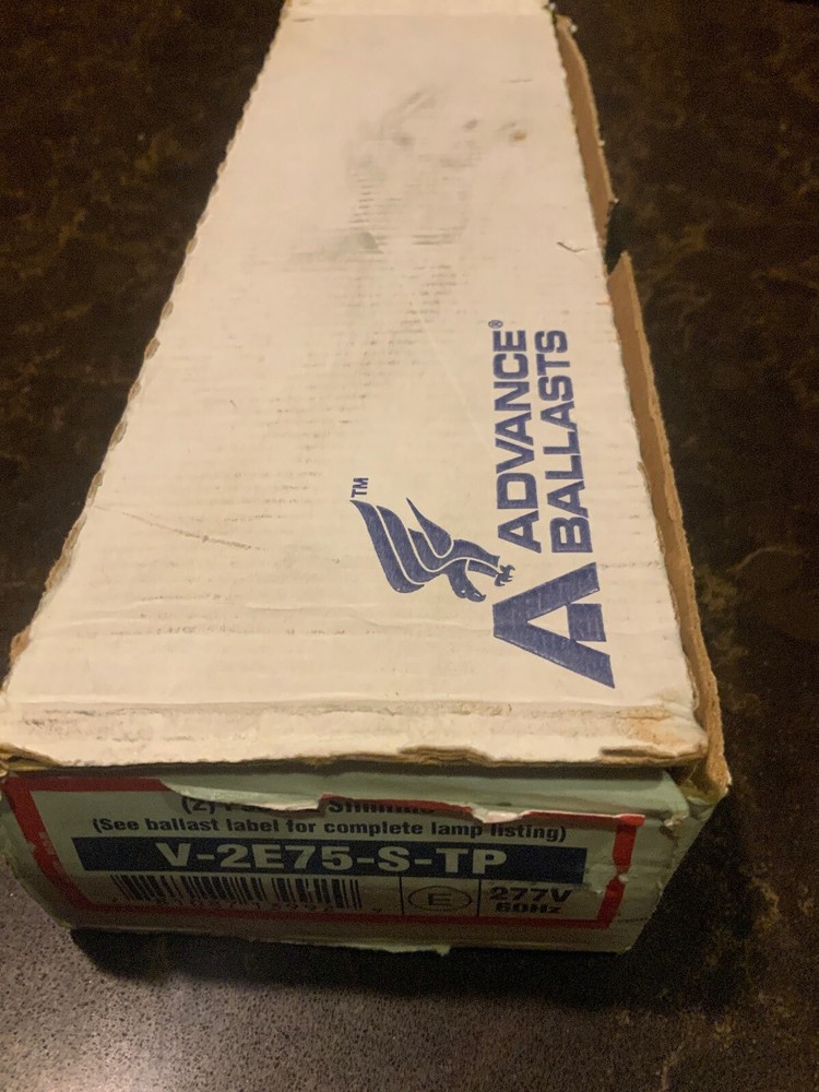 Advance Transformer V-2E75-S-2-TP Mark III Energy Saver Slimline Ballast