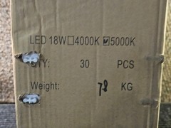 (QTY 30) U-Bend LED Bulbs T8/T10/T12 2FT, 18W, 5000K, 2200LM, Dual-End VPLT-18WU
