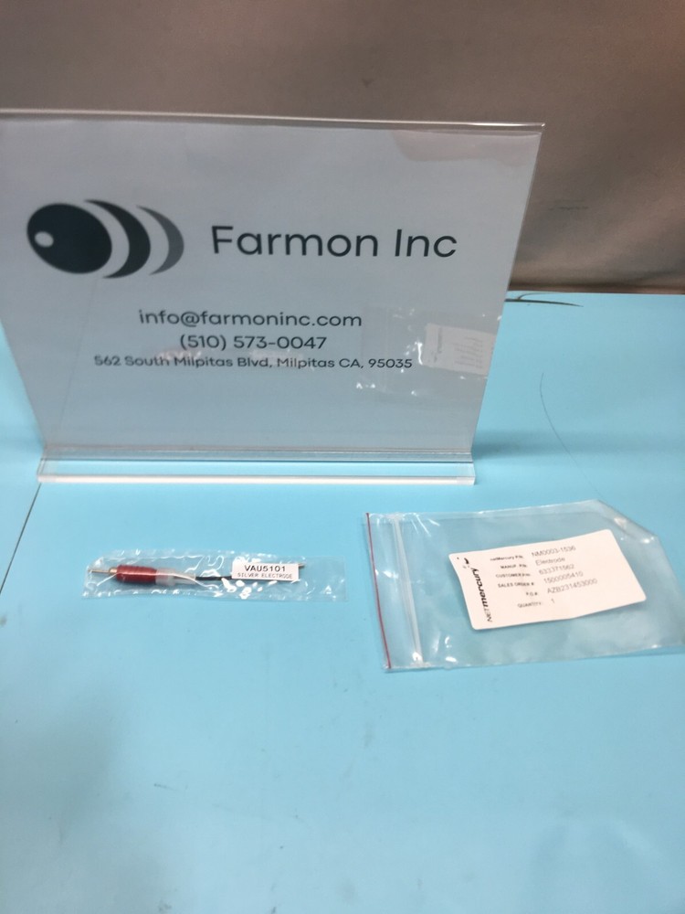 NetMercury NM0003-1536 CU, Electrode, Silver, ECI VAU510, 633371562, 183869