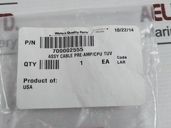 Waters 441000517 PRE-AMP/CPU TUV Cable Assy