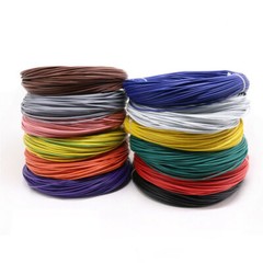 16AWG~30AWG Gauge Electric Wire Tinned Copper Flexible PVC Hookup Multicolor