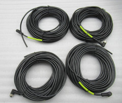 Lot of 4- JVL M12 Connection 20m Power Cable WI1000-M12F5T20N (Expedited Shipp)