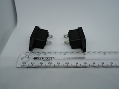 2 Pack AC Computer Power Supply Electric Cable Connection Socket Port Jack 250V