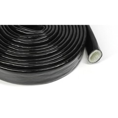 Silicone / Fibreglass Fire Sleeving Protective Heat Shield Sleeve Black/Red/Blue