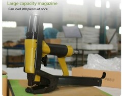 Pneumatic Palm Pad Gun, Pneumatic C-Clip Gun, Palm Pad Gun, Pad Stapler