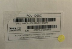 Aaxeon (Antaira) 5VDC FIBER MEDIA CONVERTER FCU-100SC NEW in Box