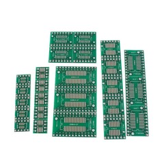 35PCS Double-Sided PCB Kit SMD to DIP Adapter SOP8 SOP16 SOP20 SOP24 Board