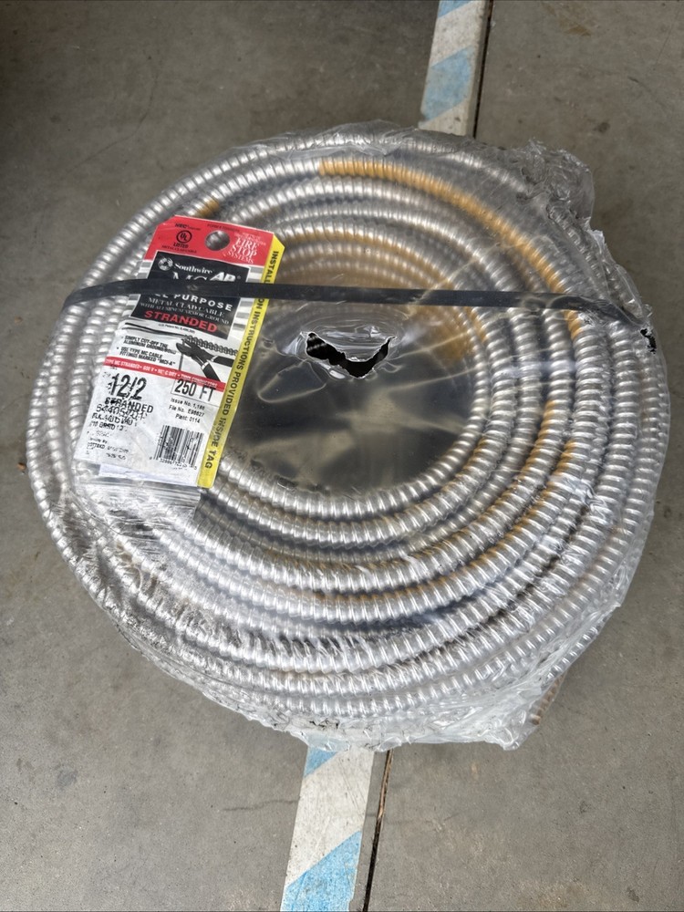NEW Southwire 12-2 250FT MC-PCS Duo™ Power & Control/Signal Cable (67482702)