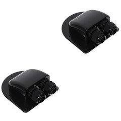 2 Pack Rv Roof Wire Gland Solar Panel Cable Organizer Entry Dual Hole