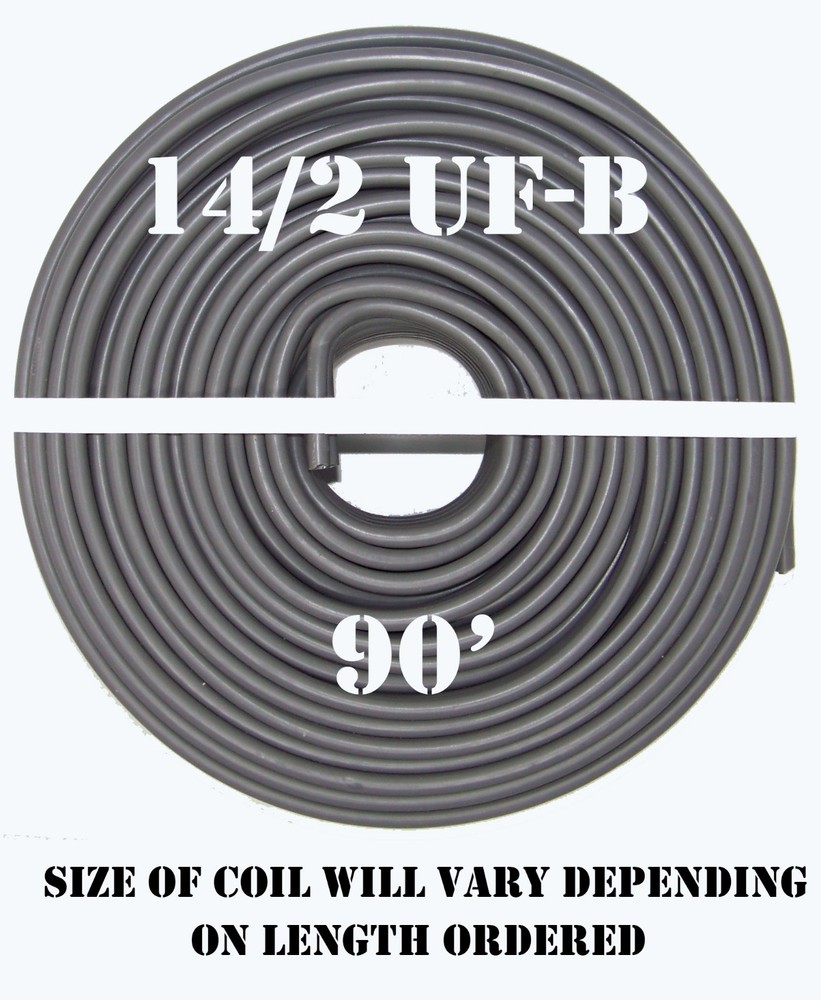 14/2 UF-B x 90′ Southwire Underground Feeder Cable