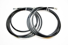 LOT OF 2 NEW PARKER PARFLX 560-3 HYDRAULIC HOSE 3500PSI IC-40/30 5MM 3/16″ 12FT