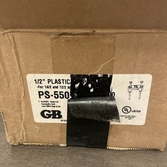 1/2″ Plastic Stacking Staples for (2) 14/2 & 12/2 Gardner Bender