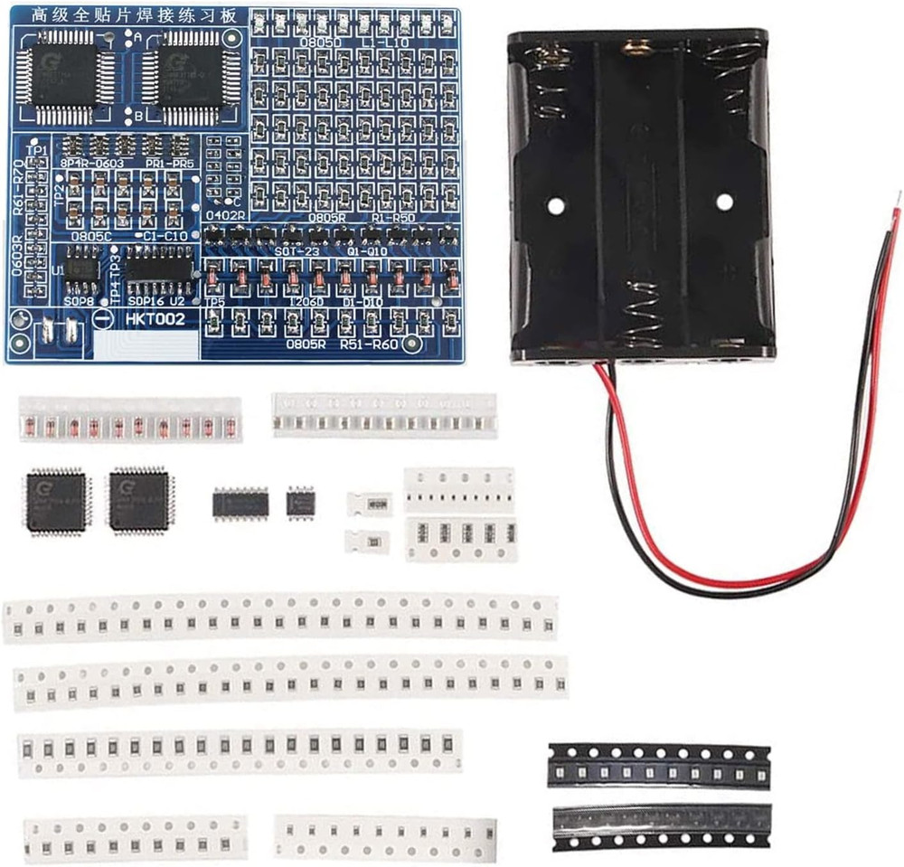 SMD/SMT Components Practice Board – Electronic Project Kits DIY Soldering Skill