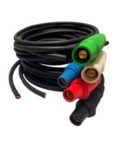 CAM LOCK # 2 Entertainment / Generator / Power Cable / Panel Tails 10′ FFFMM